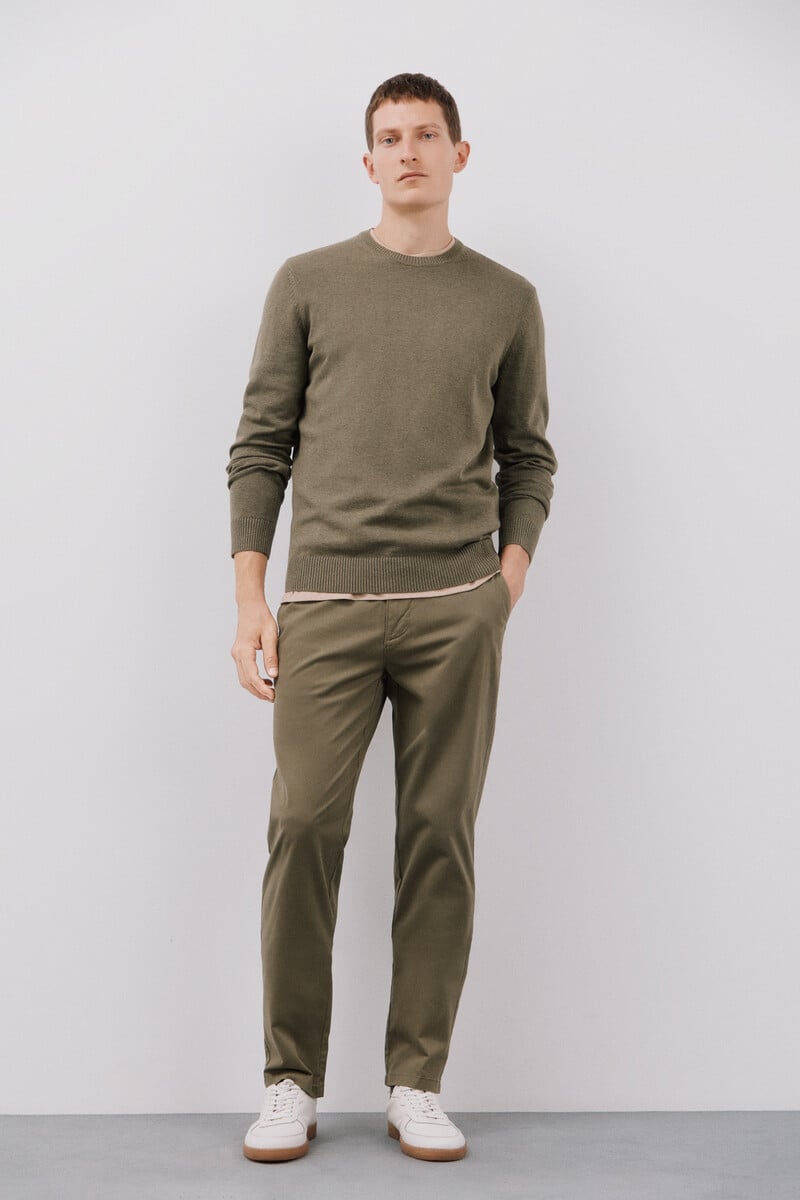 Cortefiel Pantalón chino regular fit Precios de Black Friday