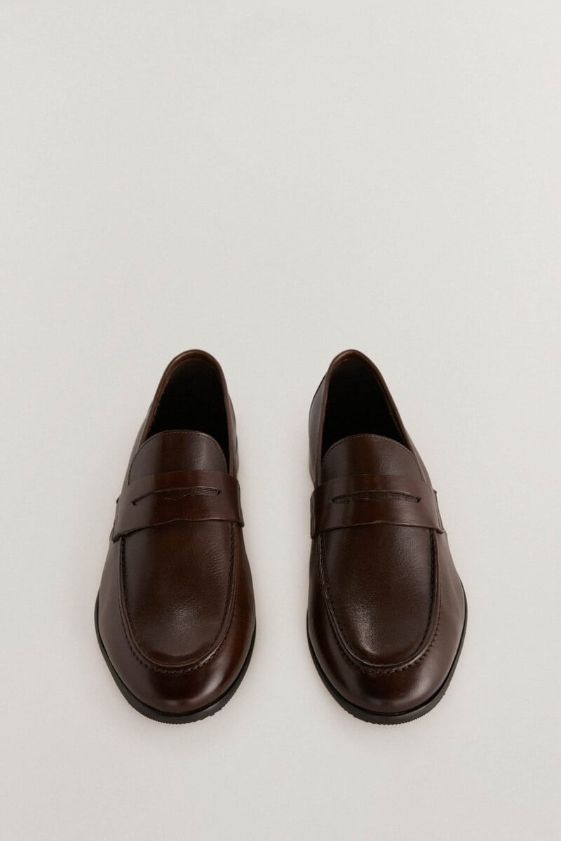 Cortefiel Mocasín vestir piel Outlet online