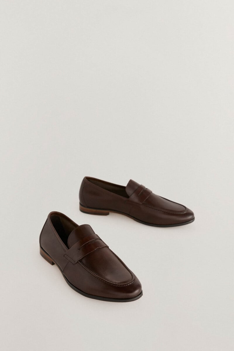 Cortefiel Mocasín vestir piel Outlet online