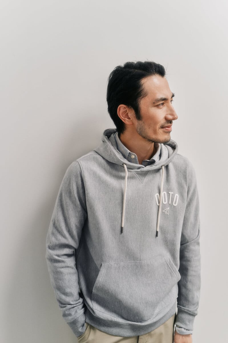 Cortefiel Sudadera con capucha con logo Venta caliente
