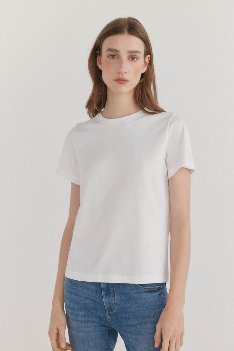 Cortefiel Camiseta básica logo Tienda