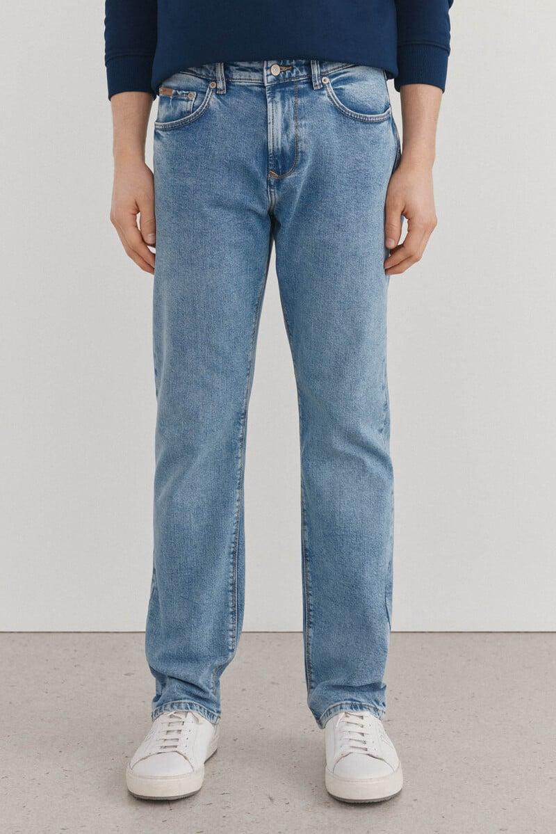 Cortefiel Pantalón vaquero premium flex regular fit Envío gratis
