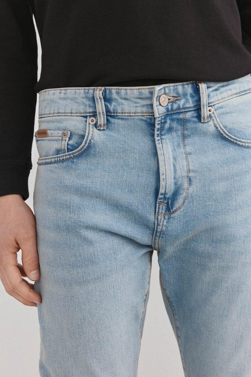 Cortefiel Pantalón vaquero premium flex slim fit Promoción por tiempo limitado