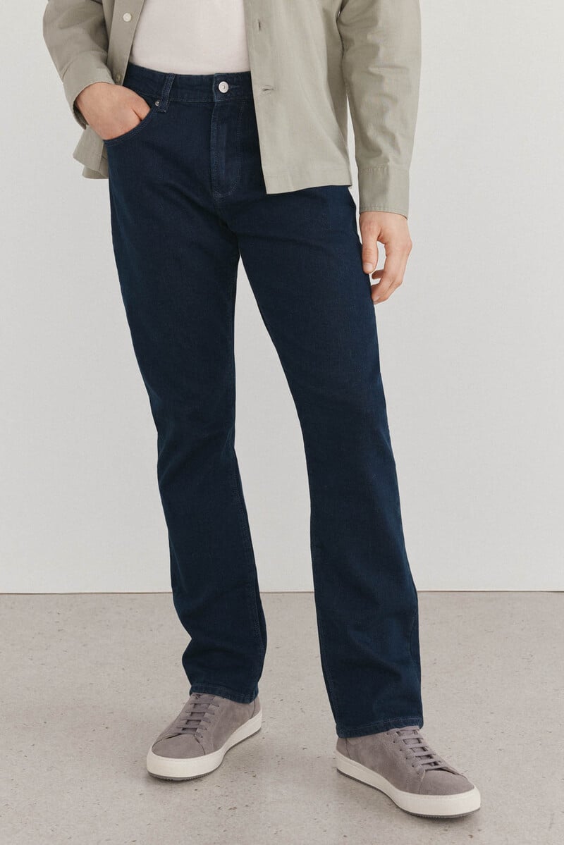 Cortefiel Pantalón vaquero premium flex regular fit Solo hoy