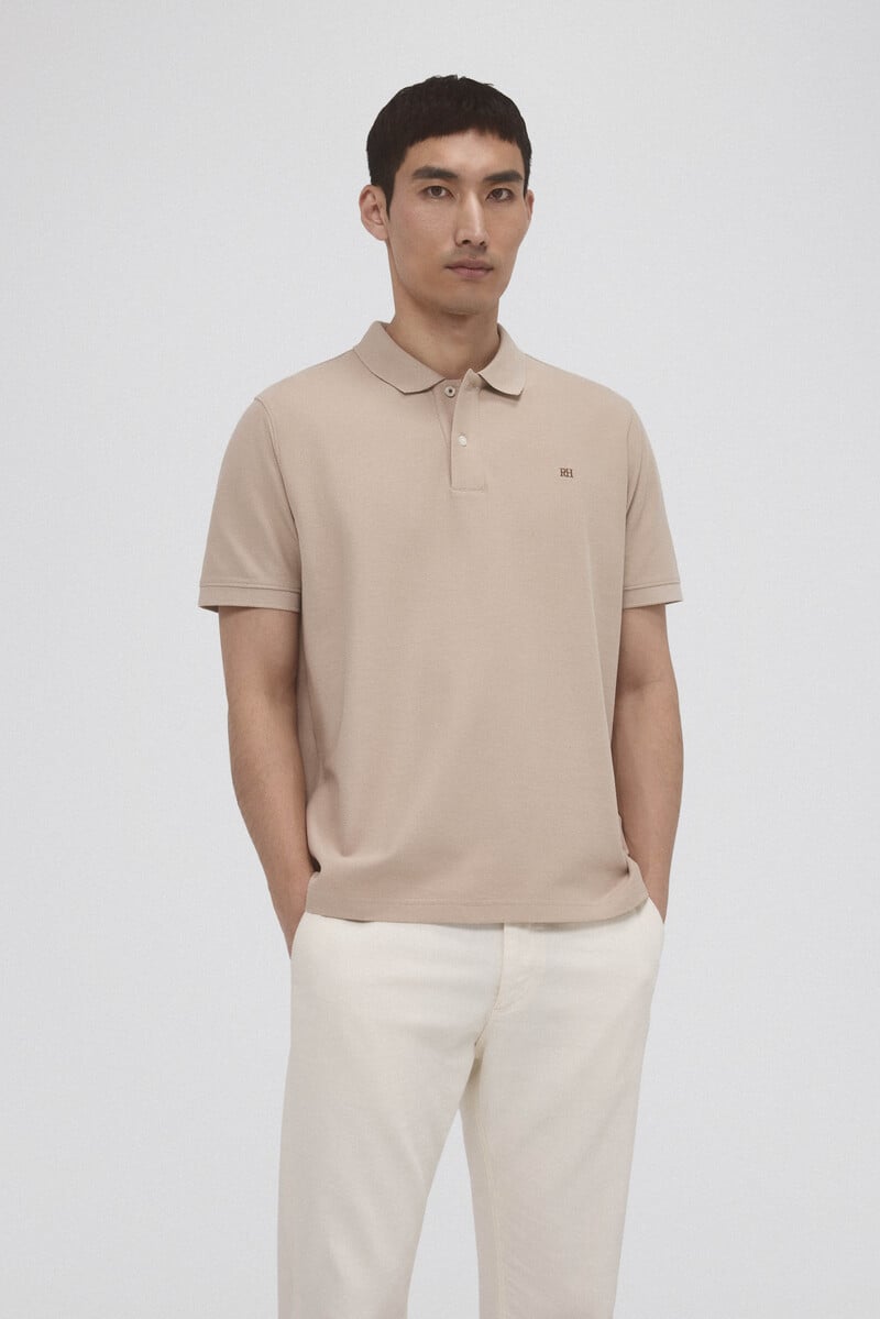 Cortefiel Polo básico piqué En oferta