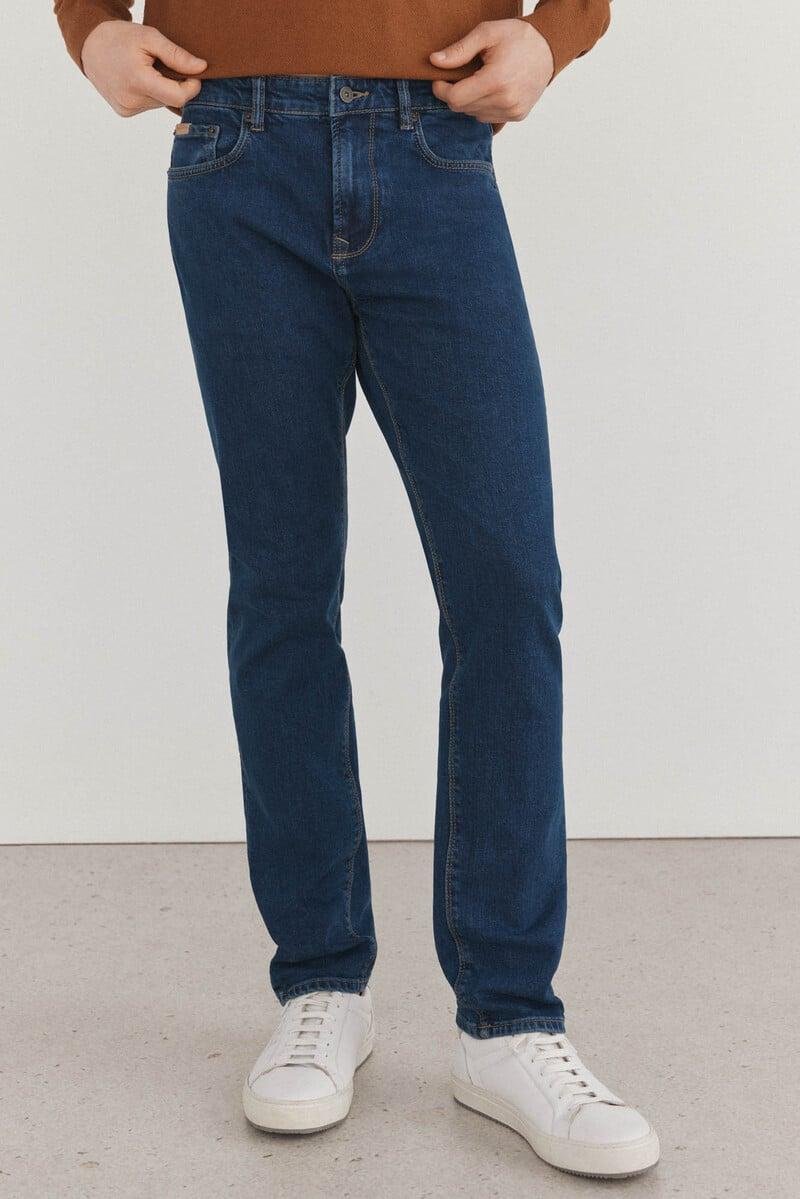 Cortefiel Pantalón vaquero premium flex slim fit Precio ultrabajo