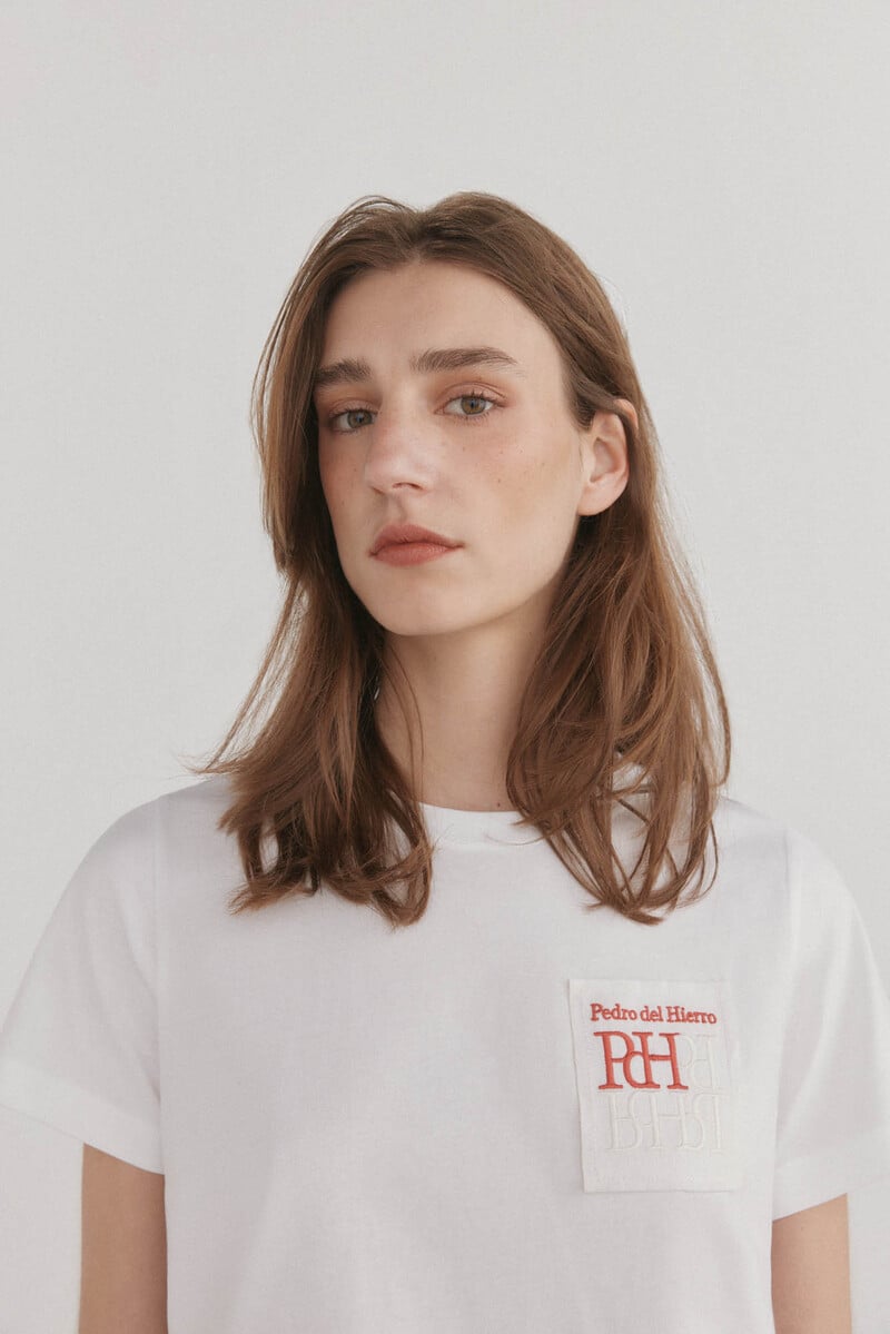 Cortefiel Camiseta básica logo En línea