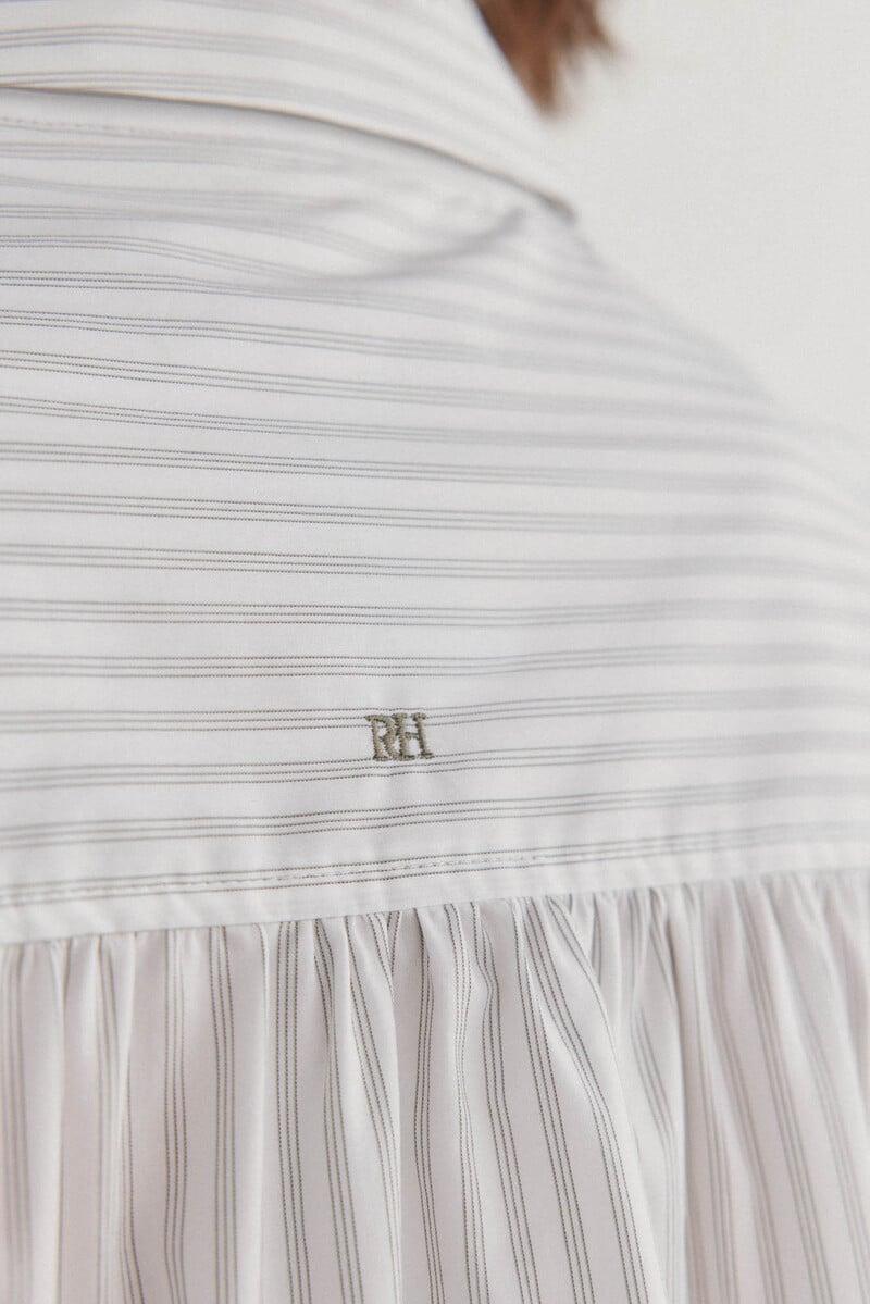 Cortefiel Camisa algodón crop Rebajas