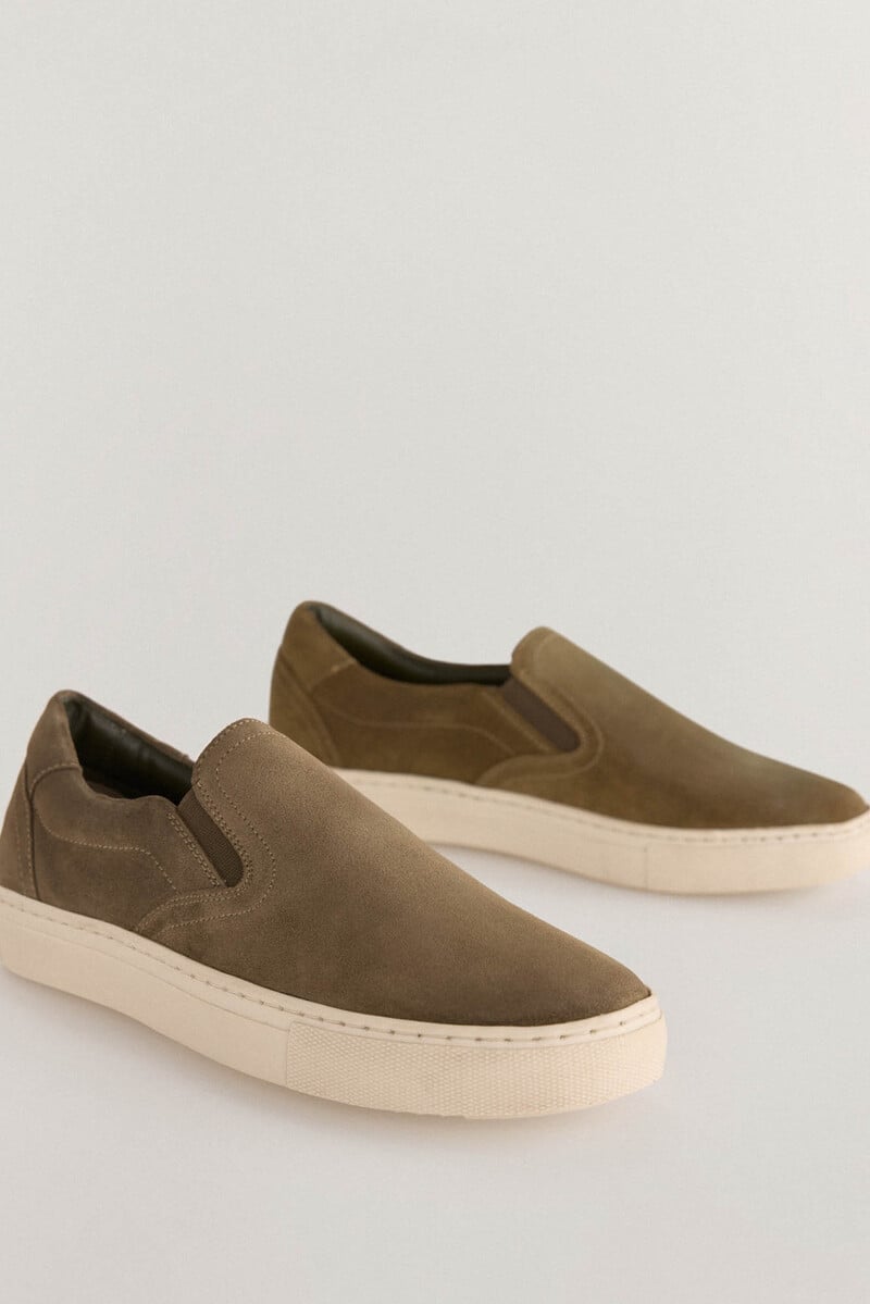 Cortefiel Zapatilla slip on Venta caliente