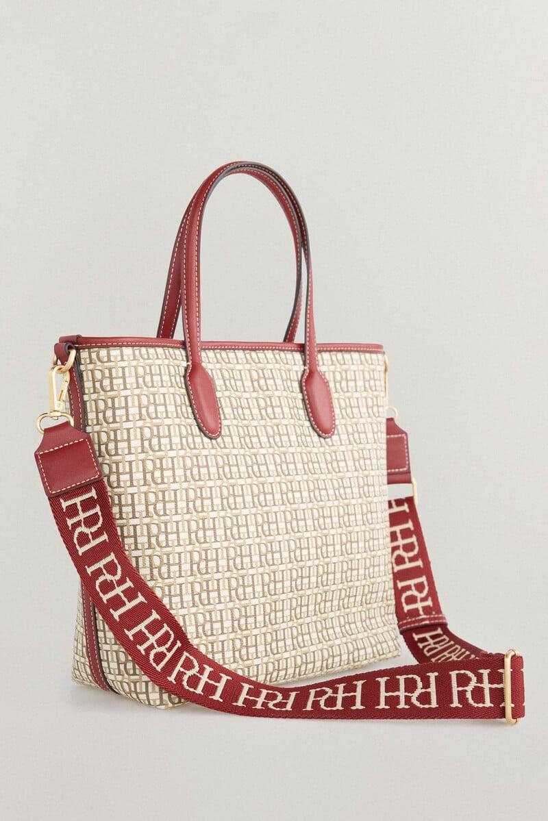 Cortefiel Mini tote logo En oferta