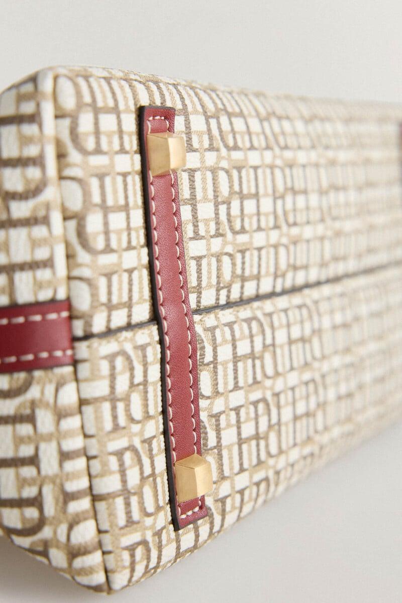 Cortefiel Mini tote logo En oferta