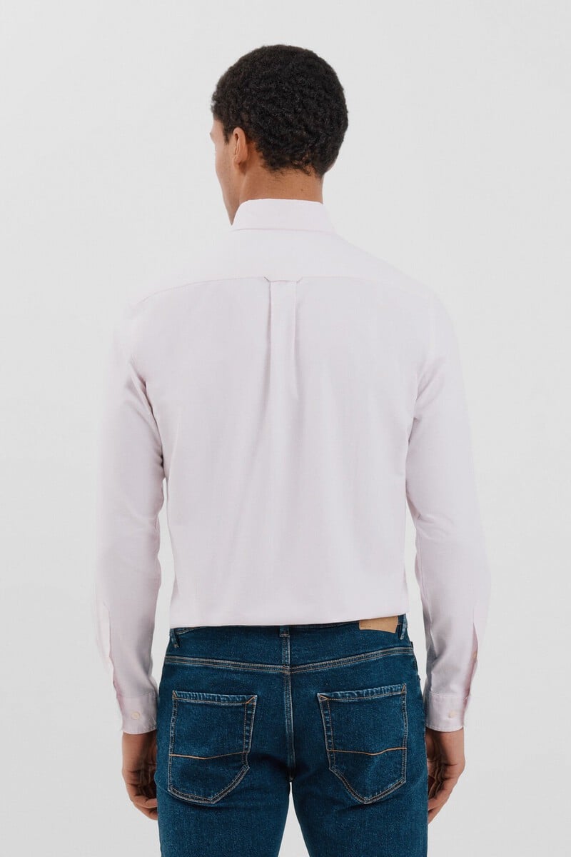 Cortefiel Camisa oxford liso Rebajas online
