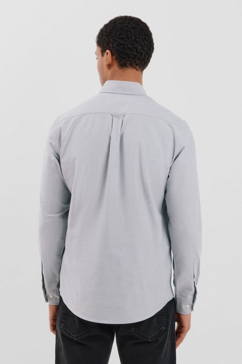 Cortefiel Camisa oxford liso Rebajas top