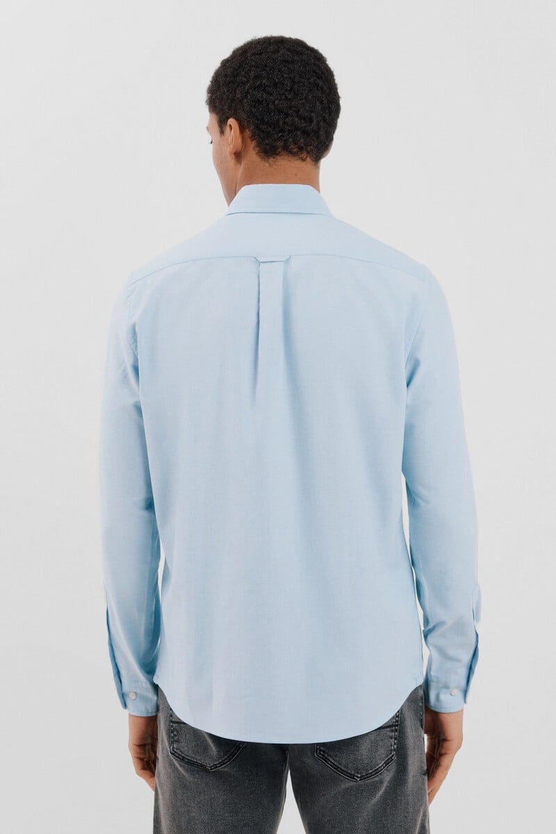 Cortefiel Camisa oxford liso Oferta especial