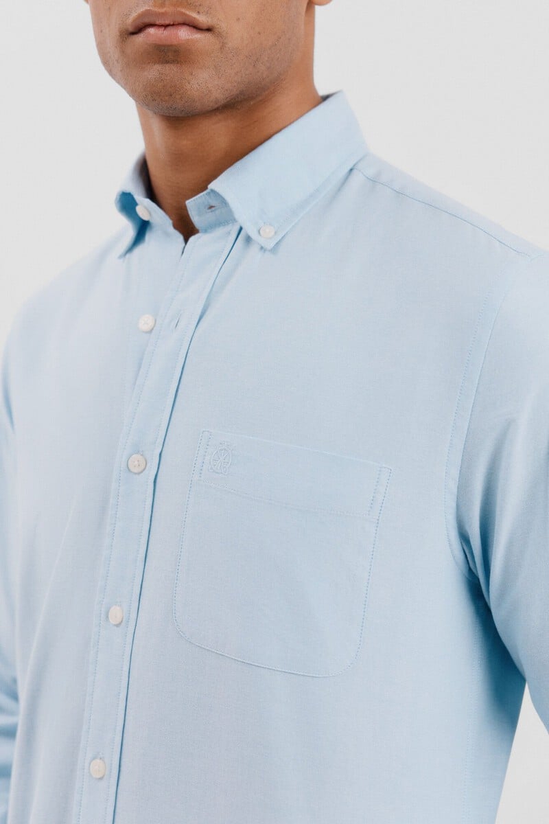 Cortefiel Camisa oxford liso Oferta especial