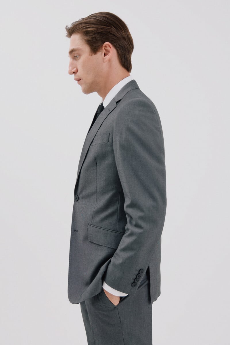 Cortefiel Americana cuadrillé slim fit Último día
