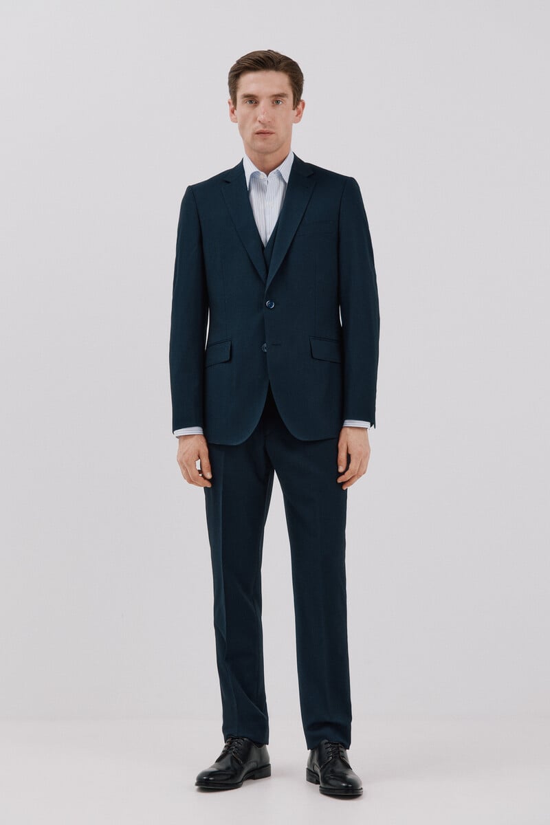 Cortefiel Americana cuadrillé slim fit Promoción por tiempo limitado