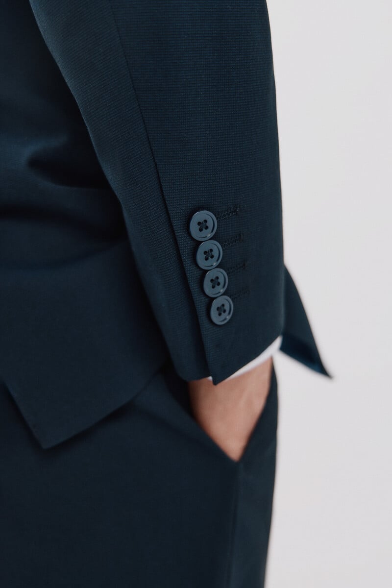 Cortefiel Americana cuadrillé slim fit Promoción por tiempo limitado
