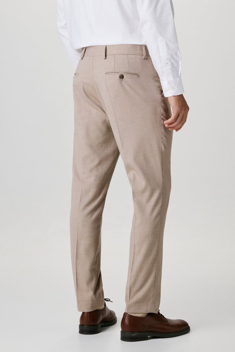 Cortefiel Pantalón de traje Slim Fit con lana Solo hoy