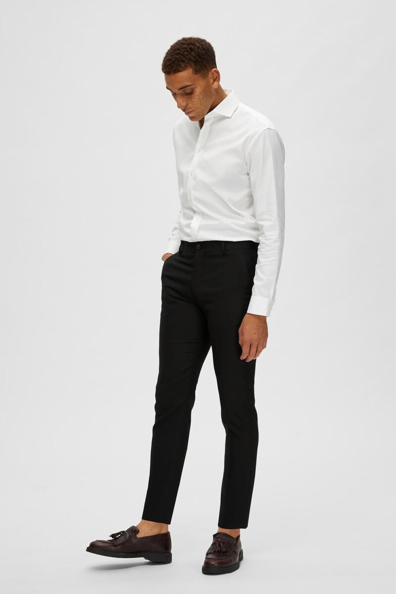 Cortefiel Pantalón de traje Slim Fit con lana Envío internacional gratuito