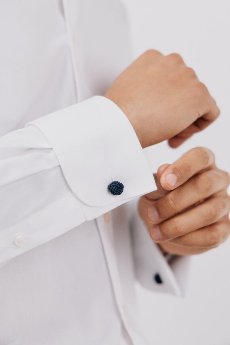 Cortefiel Camisa vestir lisa fácil plancha En oferta