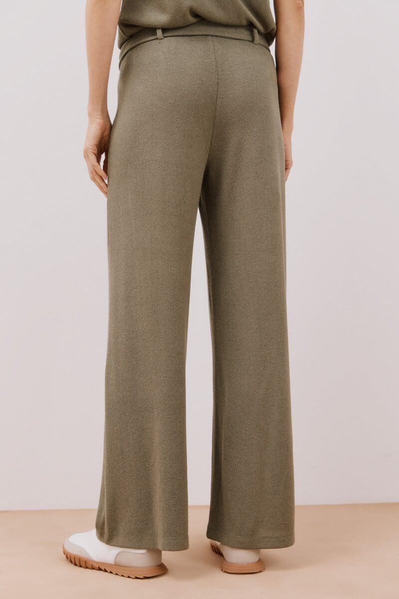 Cortefiel Pantalón punto cinturón Venta caliente
