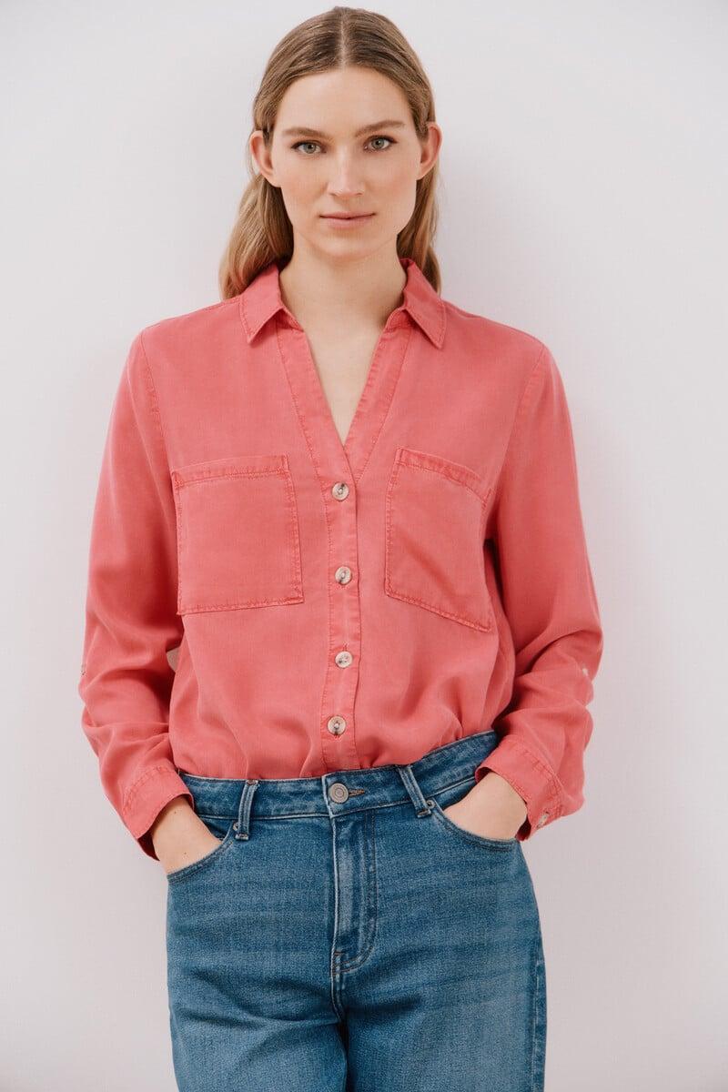 Cortefiel Camisa Vaquera Tencel Últimos 3 días