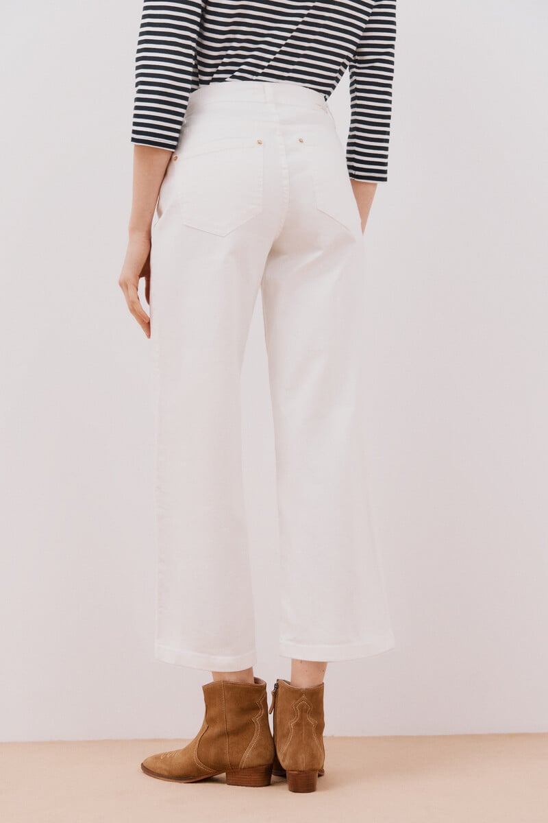Cortefiel Jeans palazzo crop Promoción por tiempo limitado