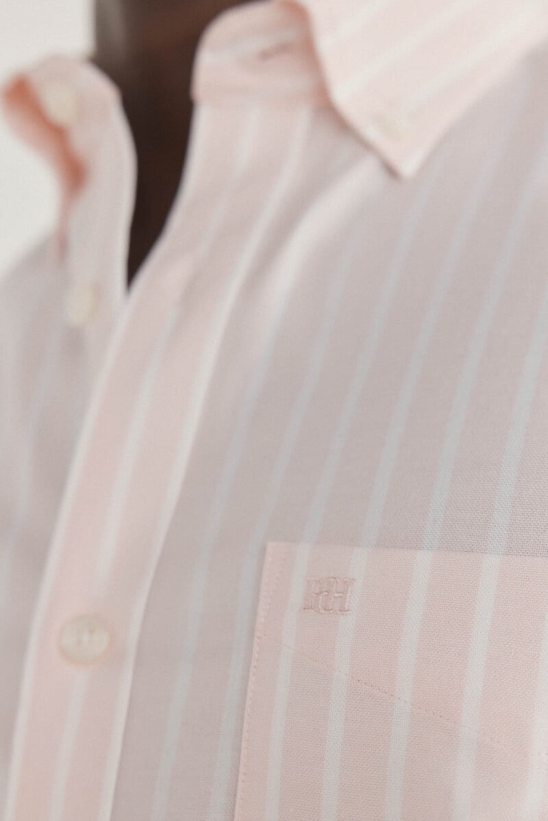 Cortefiel Camisa non iron oxford rayas Gran oferta