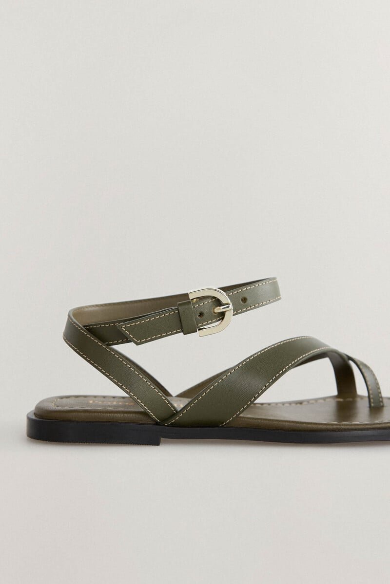 Cortefiel Sandalia plana Rebajas online
