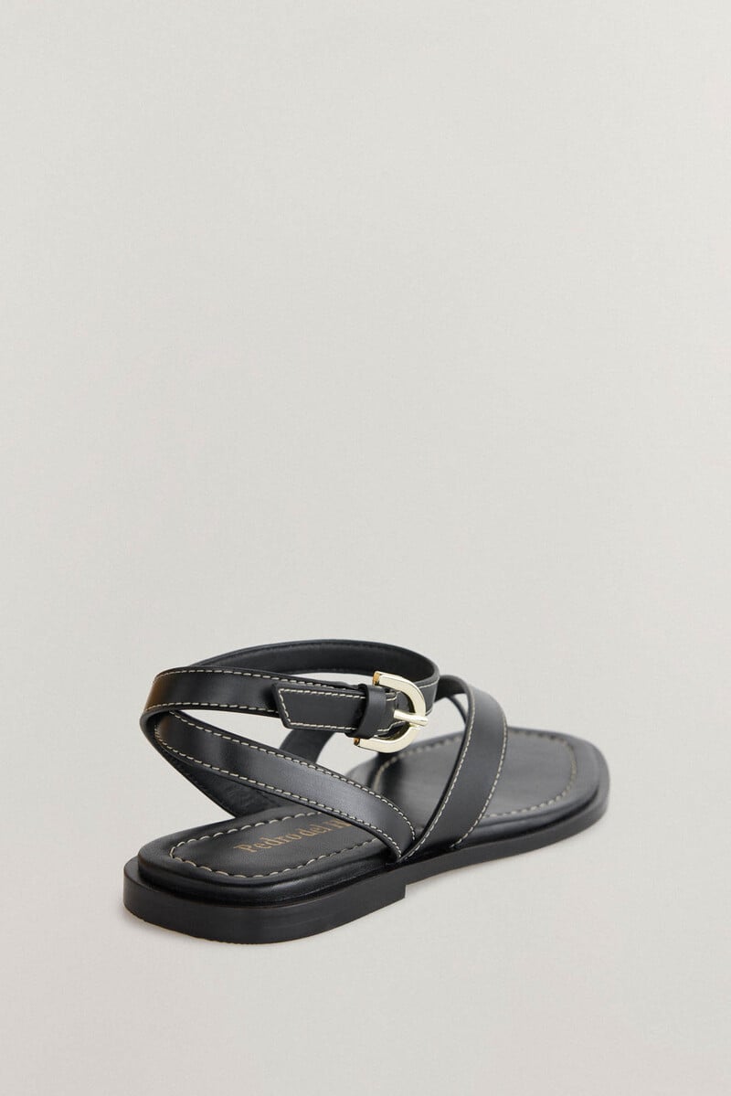 Cortefiel Sandalia plana Rebajas top