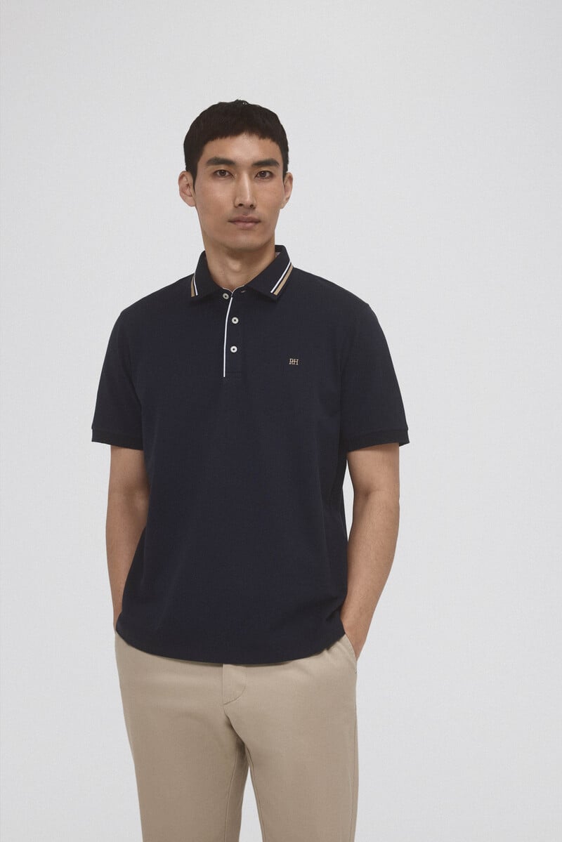 Cortefiel Polo tips en cuello Devoluciones gratuitas