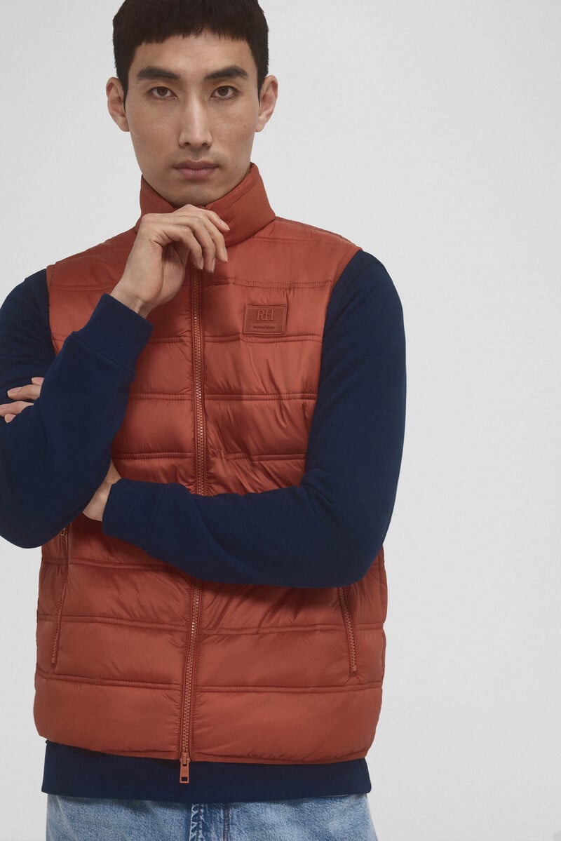 Cortefiel Chaleco ultraligero impermeable Descuento por venta flash
