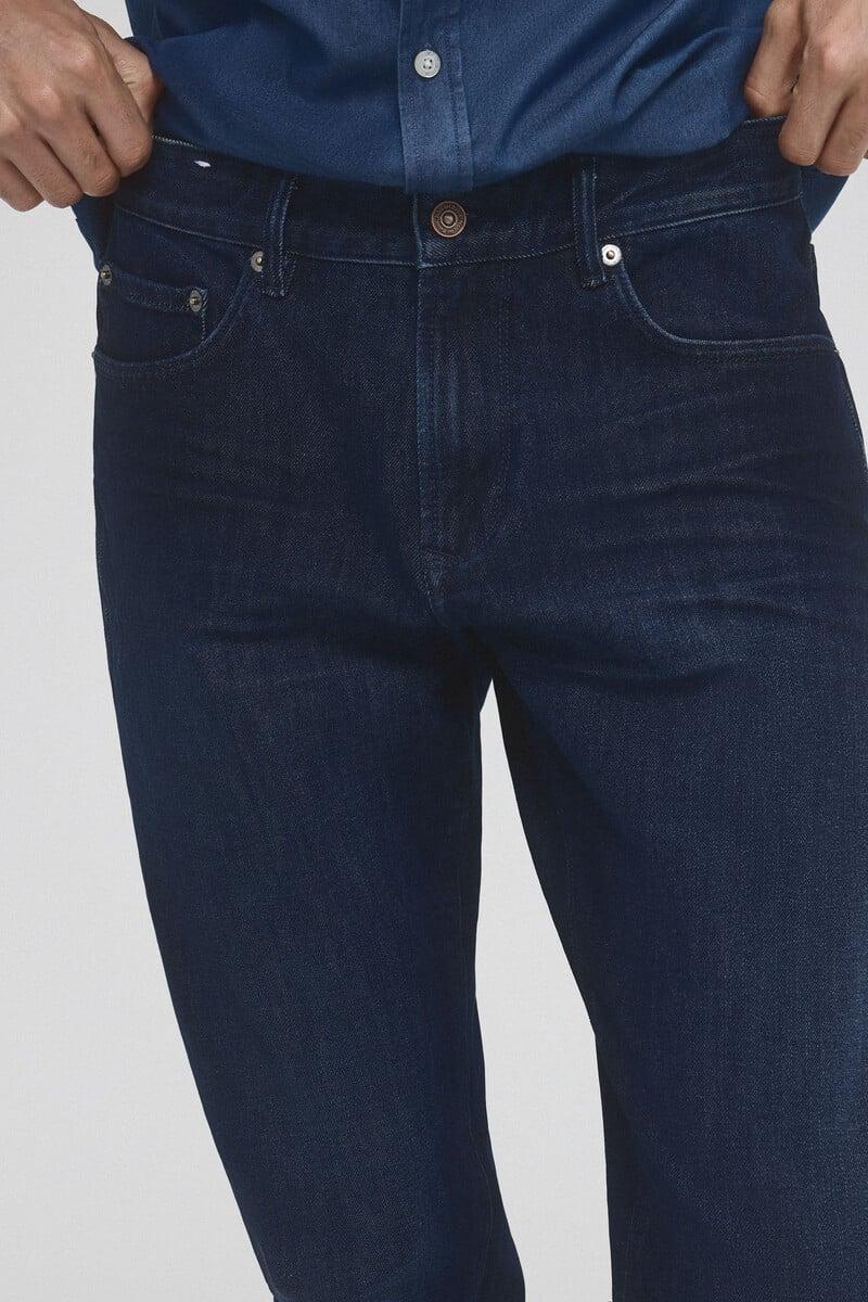 Cortefiel Pantalón vaquero premium flex ligero regular fit Tienda
