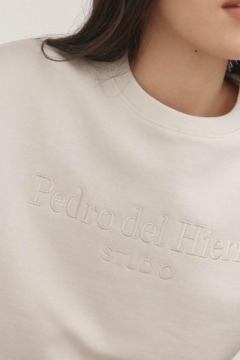 Cortefiel Sudadera lisa logo Envío gratis