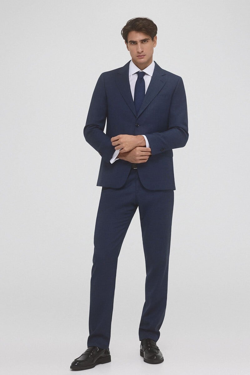 Cortefiel Camisa vestir puño gemelos non iron + antimanchas Envío gratis