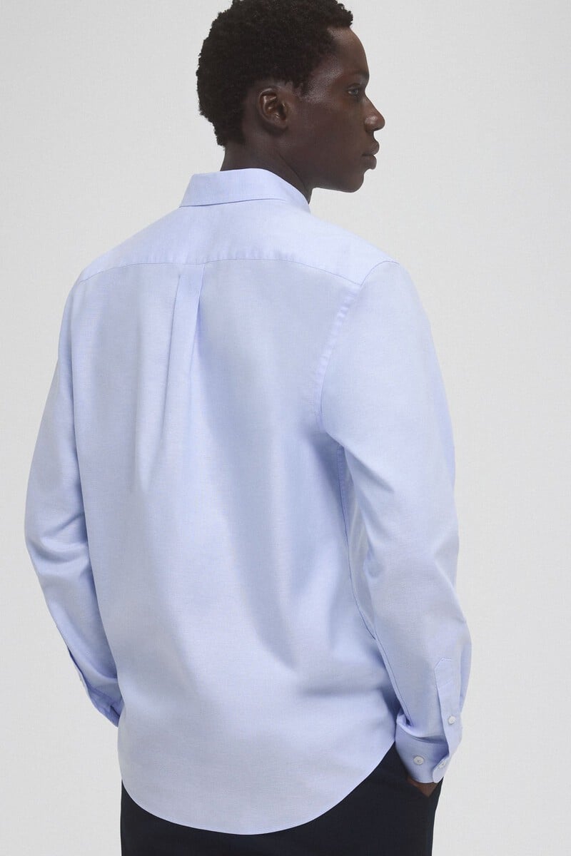 Cortefiel Camisa non iron oxford liso Oferta especial de fábrica