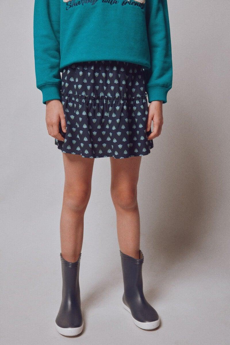 Cortefiel Falda flores niña Outlet online