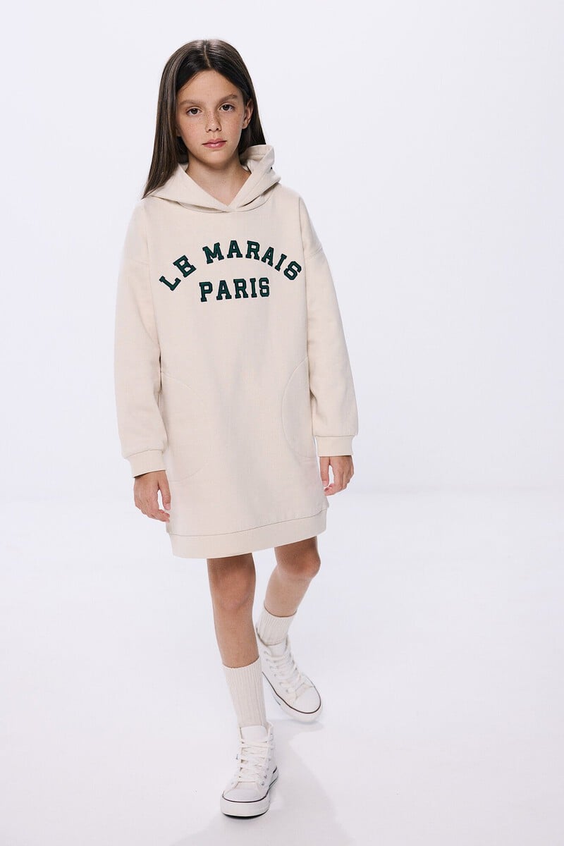 Cortefiel Vestido sudadera niña Rebajas