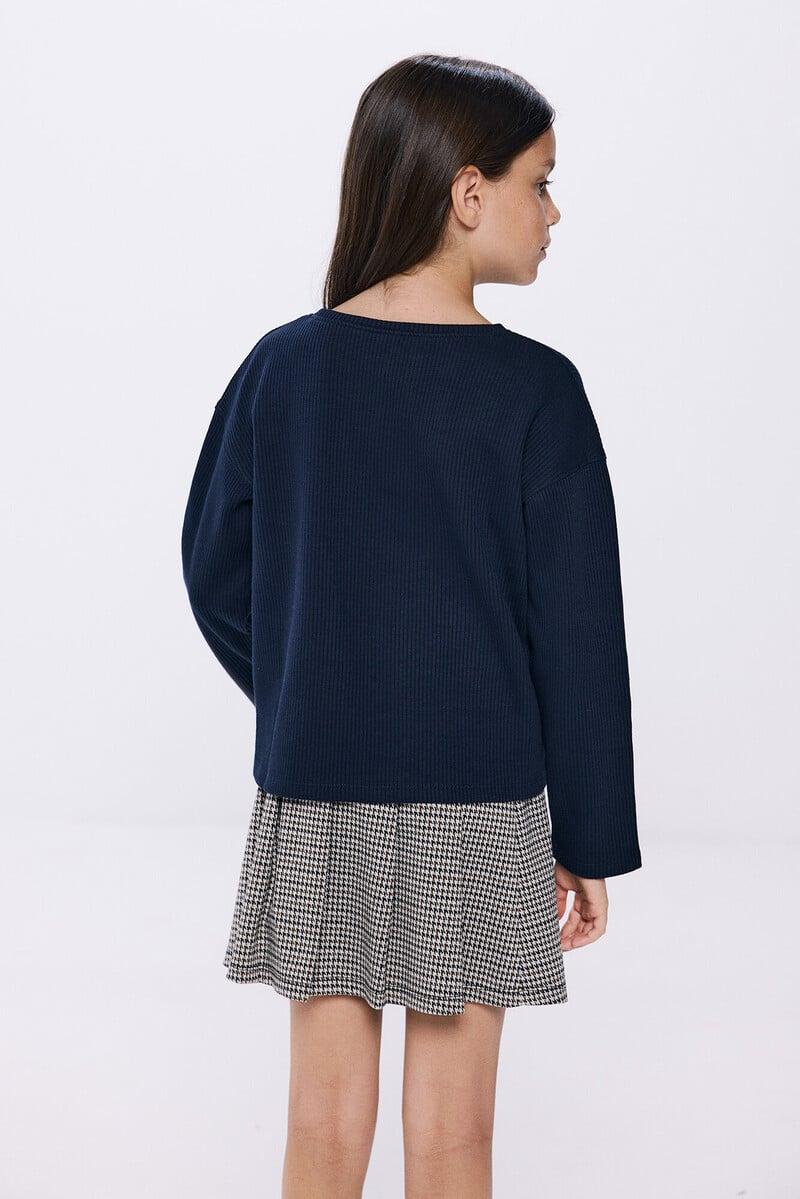 Cortefiel Camiseta rib "Wings" niña Ofertas