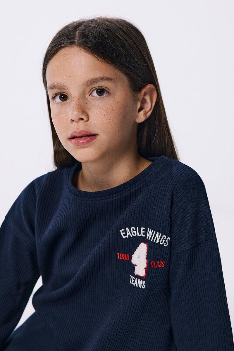 Cortefiel Camiseta rib "Wings" niña Ofertas