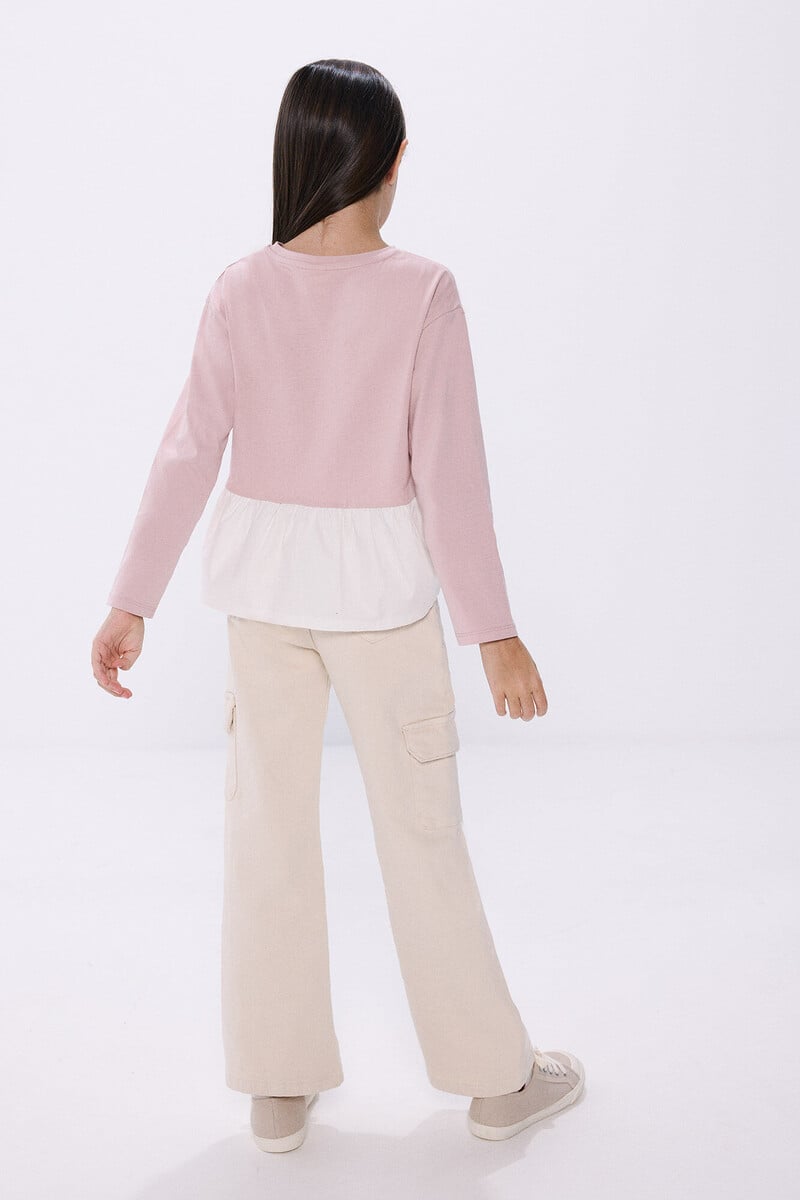 Cortefiel Camiseta "Joie de Vivre" niña En oferta