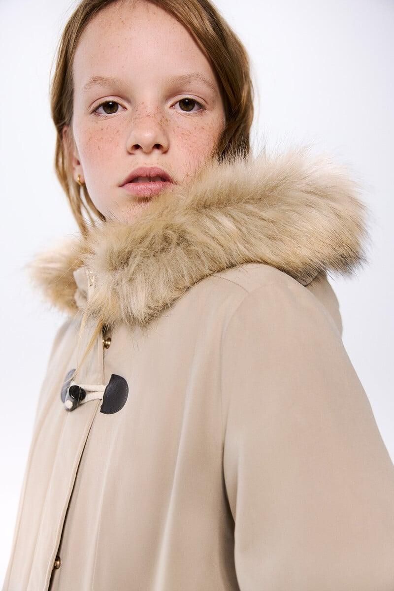 Cortefiel Parka broche niña COMPRAR AHORA