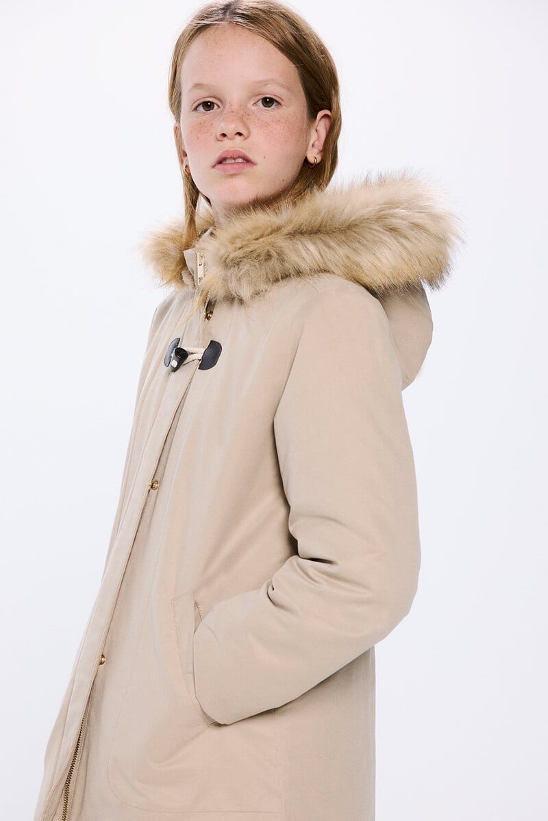 Cortefiel Parka broche niña COMPRAR AHORA