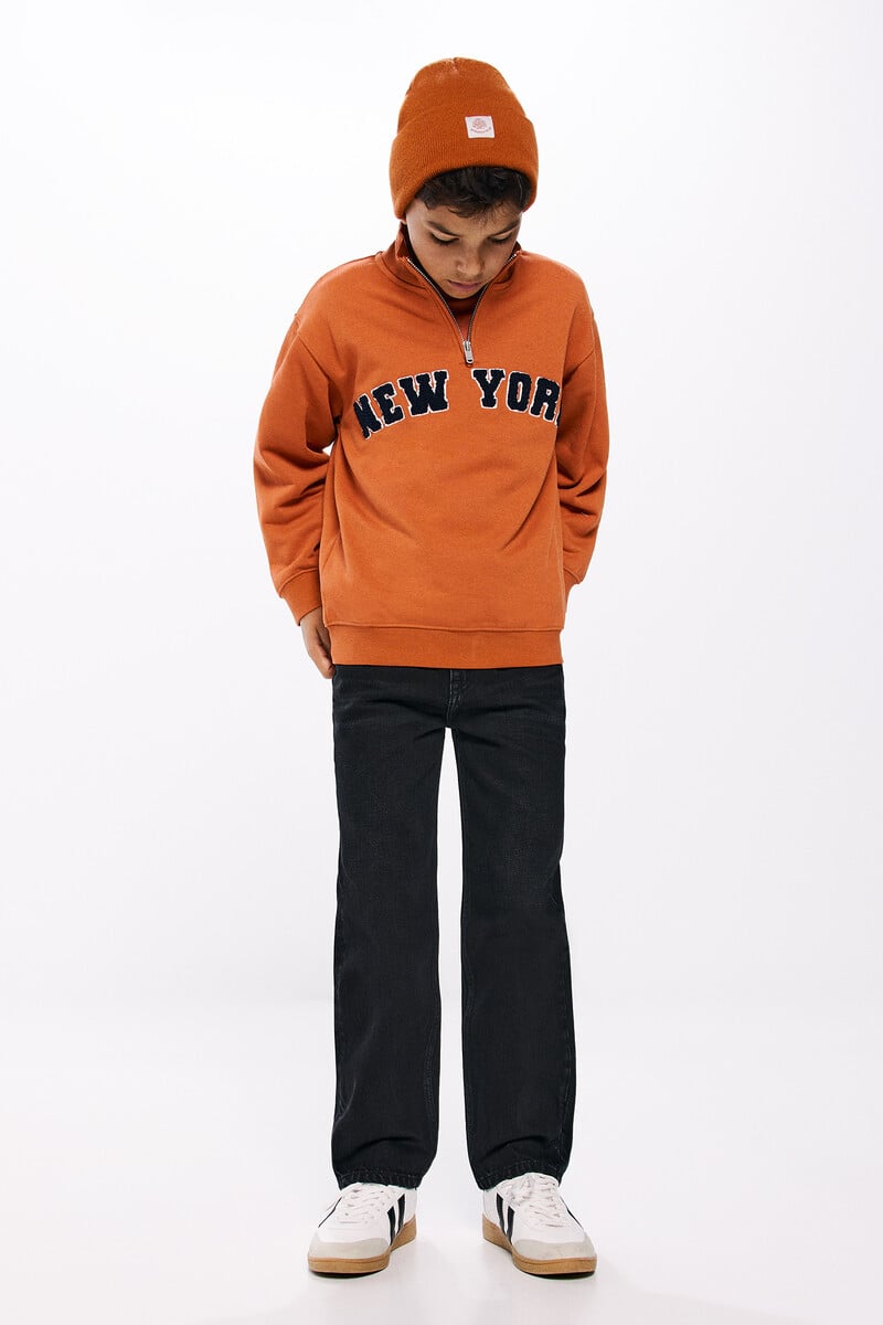 Cortefiel Pantalon denim skater niño Precio de fábrica