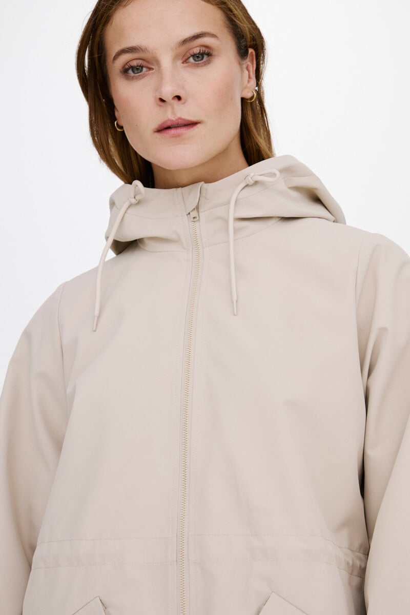 Cortefiel Parka 3/4 con capucha Envío gratis
