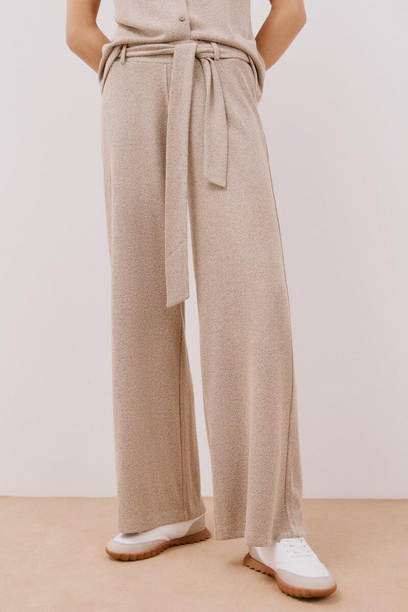 Cortefiel Pantalón punto cinturón Precio de fábrica