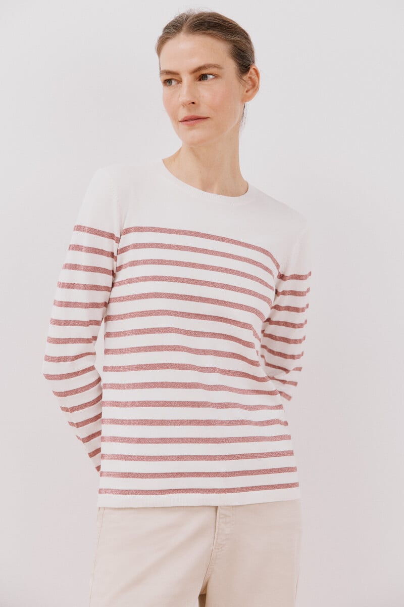Cortefiel Jersey rayas lurex Grandes descuentos