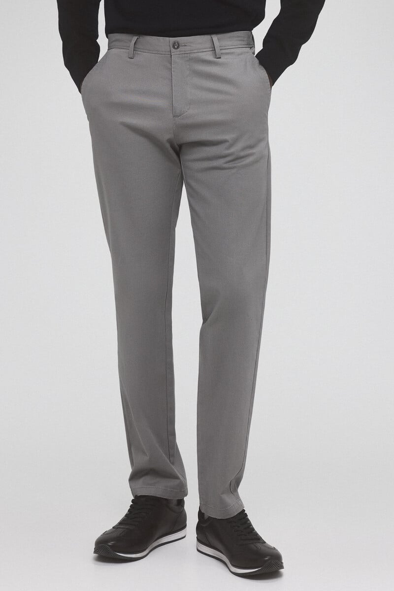 Cortefiel Pantalón chino estampado premium flex slim fit Descuento por venta flash