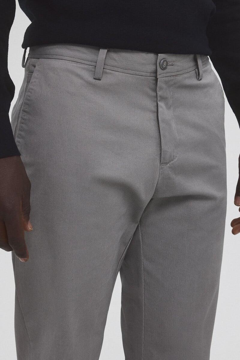 Cortefiel Pantalón chino estampado premium flex slim fit Descuento por venta flash